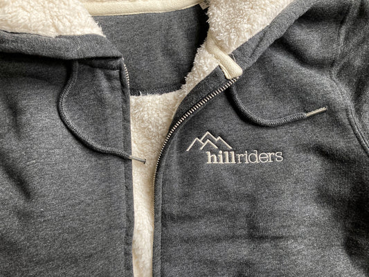 Unisex Sherpa Zip-Hoodie