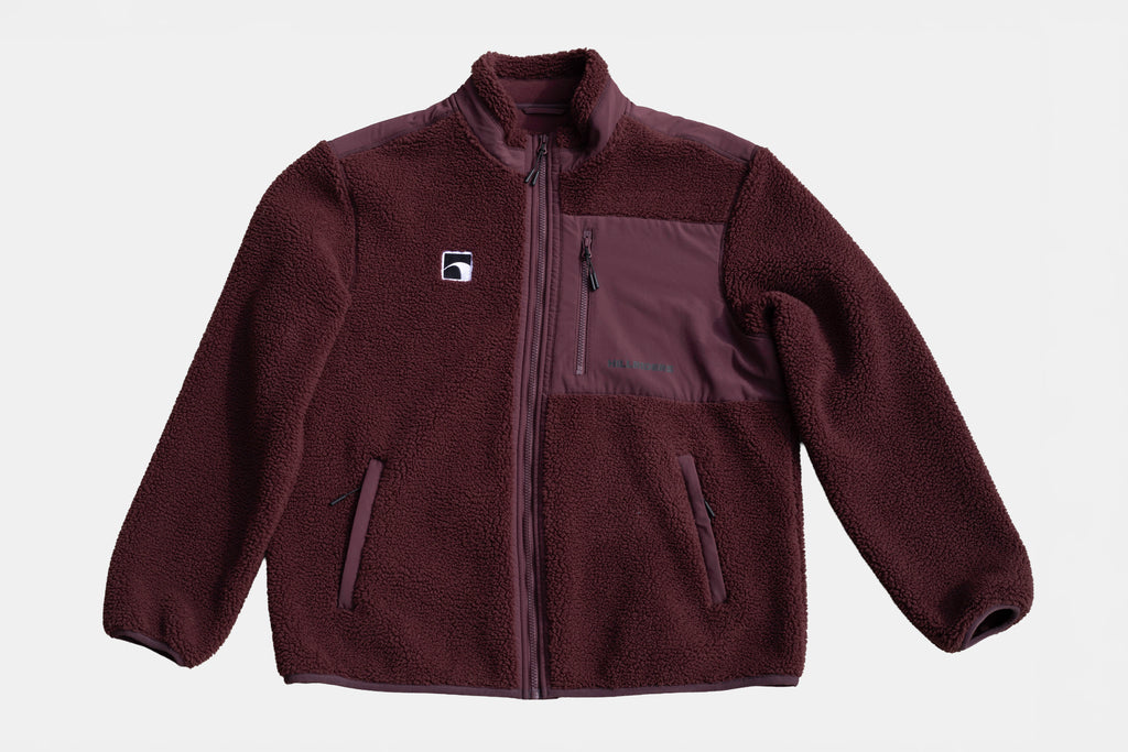 HILLRIDERS Sherpa-Hoodie