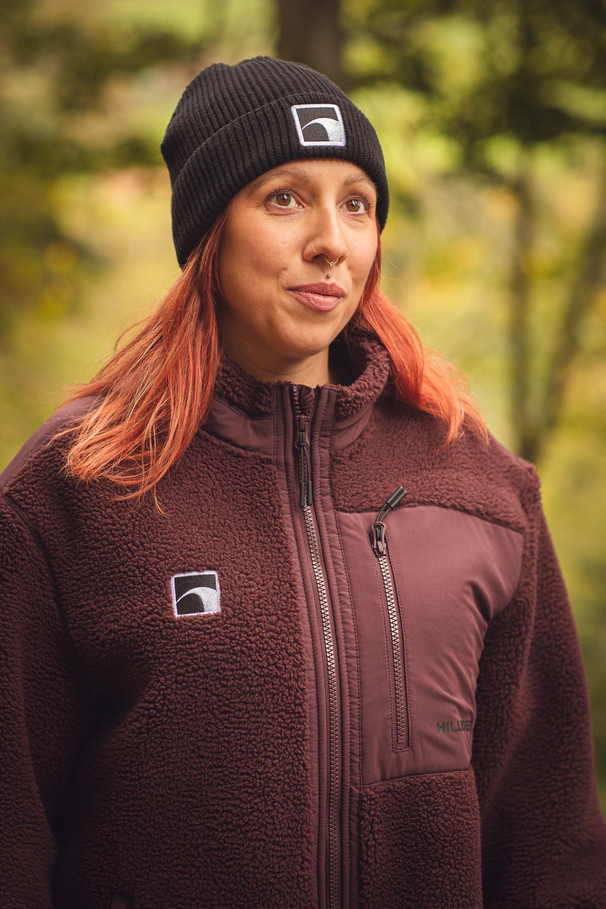 HILLRIDERS Sherpa-Hoodie