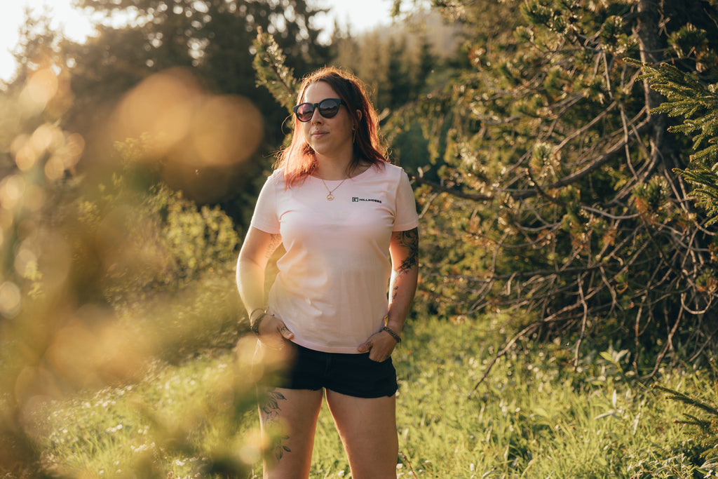 HILLRIDERS Ladies T-Shirt – Rose