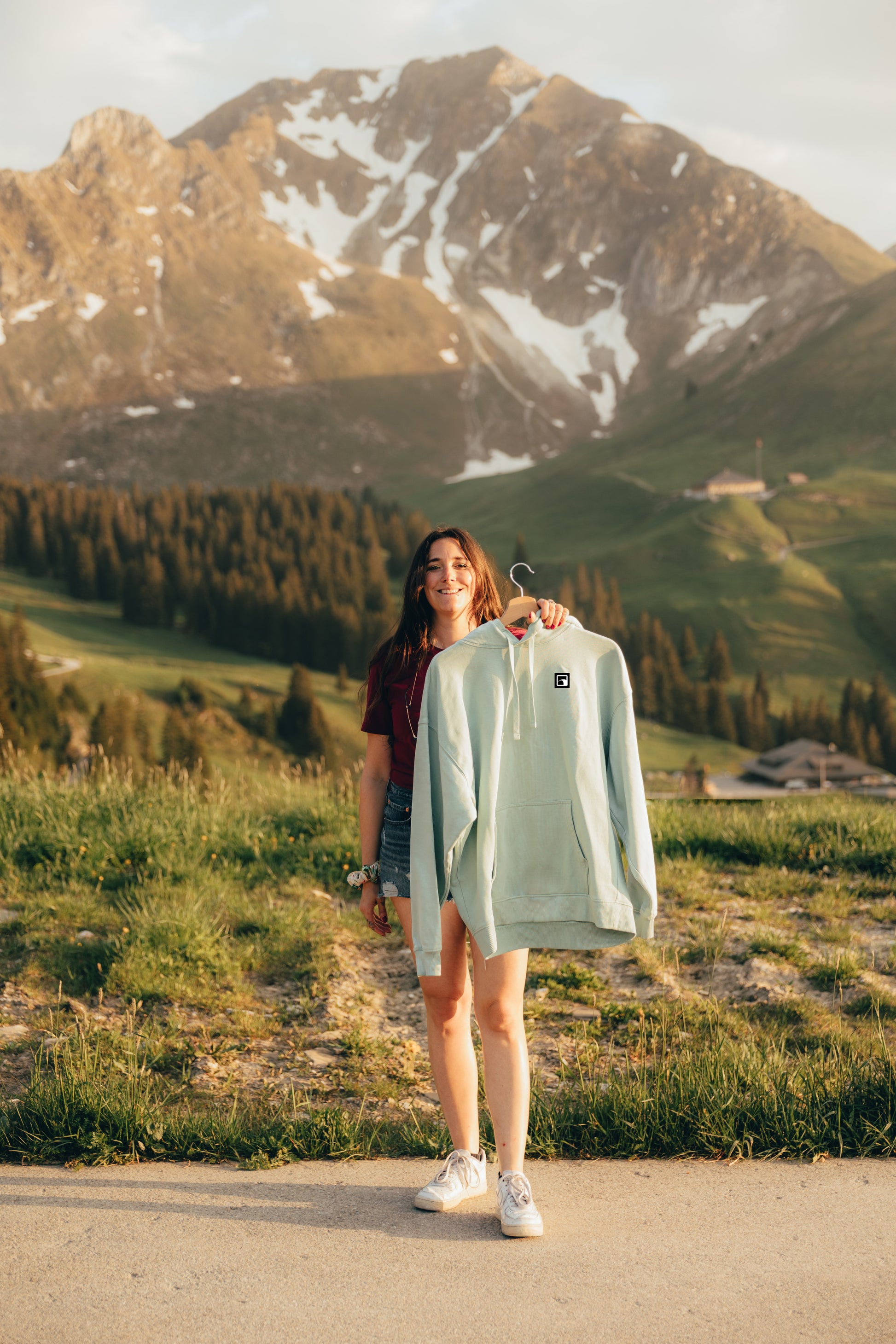Hillriders unisex oversize Hoodie