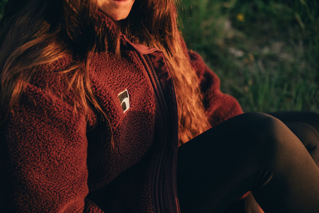 HILLRIDERS Sherpa-Hoodie